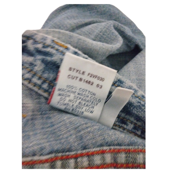 Vintage Lucky Brand Gene Montesano Jet Setter Flare Blue Jeans Size 12/ 31 Long - Picture 6 of 10